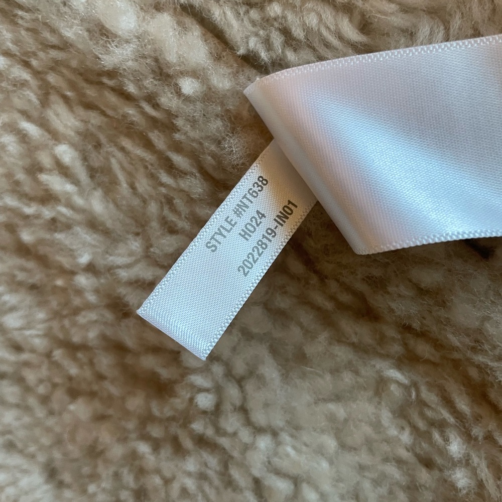 Madewell Suede Oversized Long Jacket (Shearling Coat) Size M NWD $950 NT638 - Picture 12 of 16
